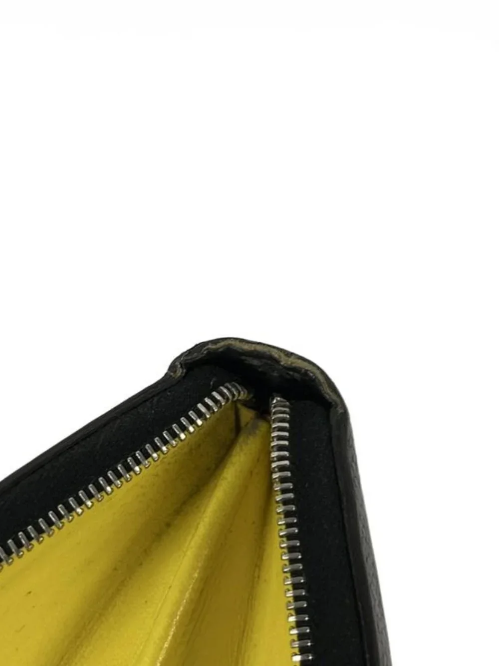 Celine Wallet Large Zipped Black Zip Around Leather - Picture 9 of 9